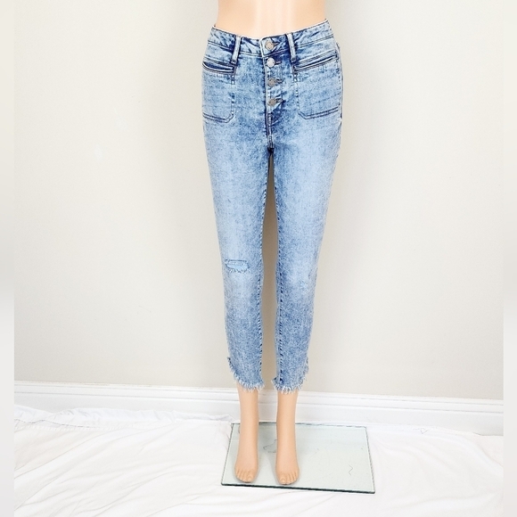 William Rast By Justine Timberlake & Tracy Ayala High Rise Crop Jeans - Picture 2 of 11